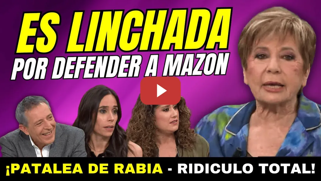 Embedded thumbnail for LINCHAN A CELIA VILLALOBOS POR DEFENDER MAZÓN - RABIA Y AMENAZA CON IRSE DEL PROGRAMA