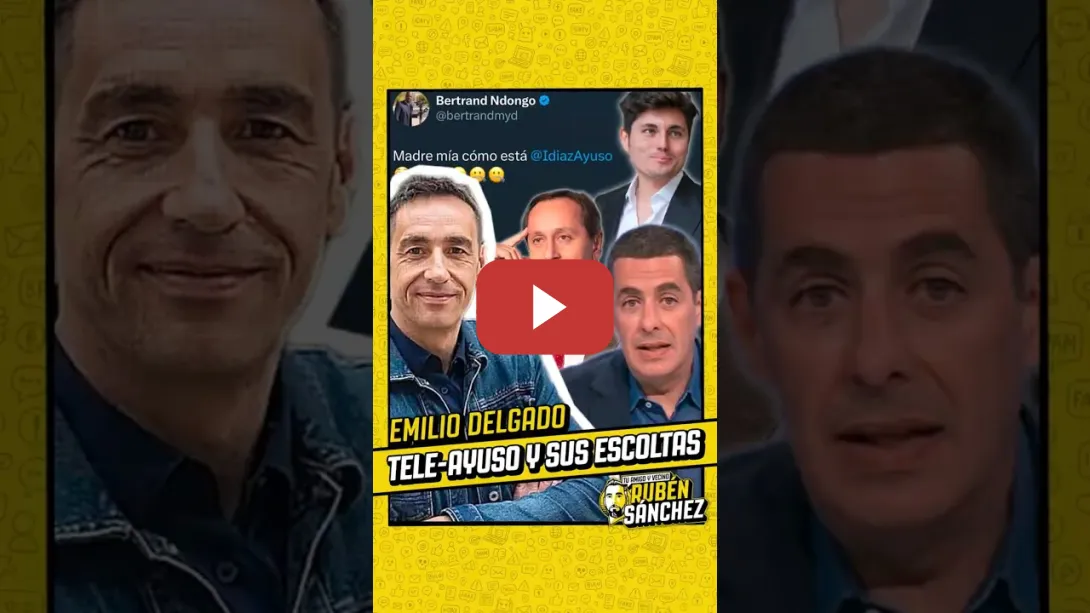 Embedded thumbnail for TeleMadrid y los escoltas mediáticos de Ayuso | ENTREVISTO A EMILIO DELGADO