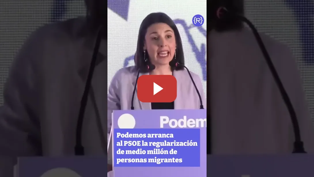 Embedded thumbnail for Podemos arranca al PSOE la regularización de 500k personas migrantes