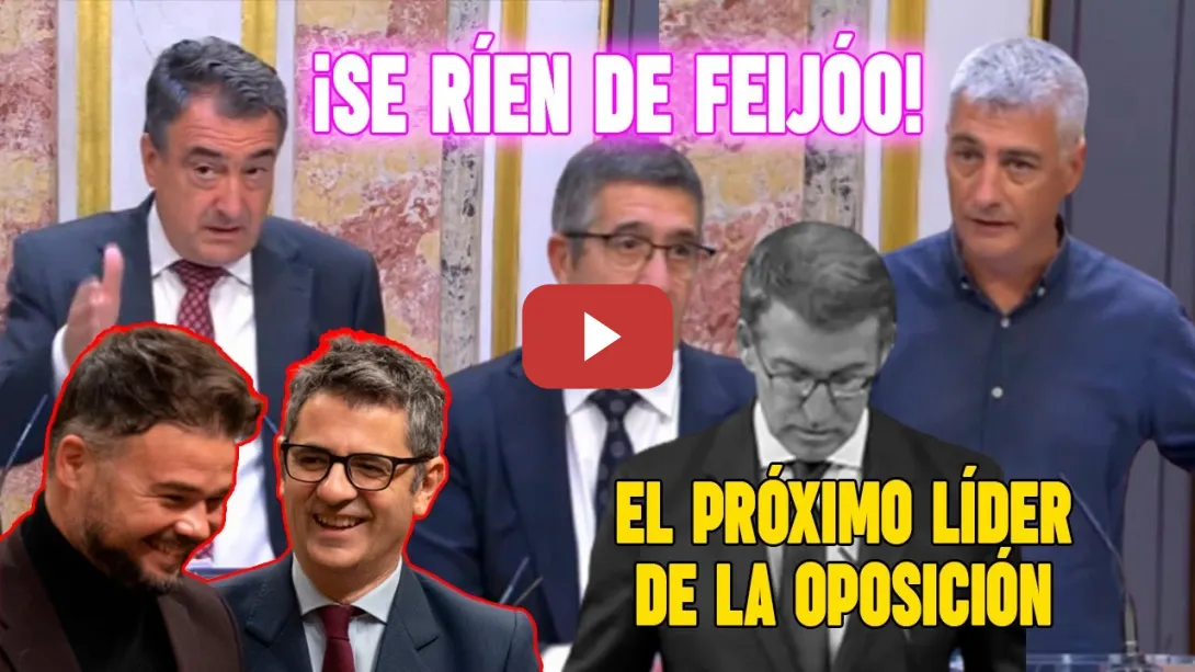Embedded thumbnail for Se DESC0J0NAN de Feijóo tras su DISCURSO de INVESTIDURA FAKE, llena de BULOS. ¡Moción de Censura!