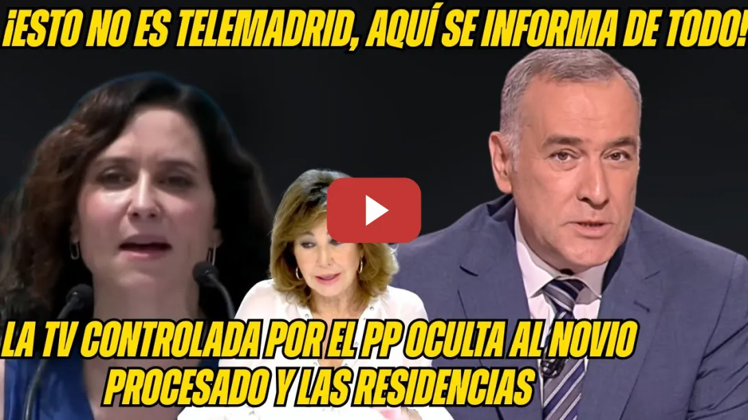 Embedded thumbnail for VAYA LECCIÓN de FORTES que DEJA KO a AYUSO &quot;TELEMADRID NO INFORMA de su NOVIO PROCESADO&quot;