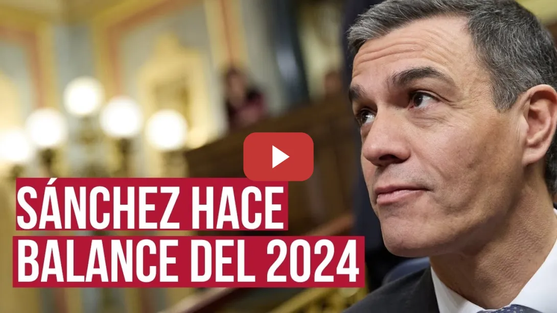 Embedded thumbnail for DIRECTO | Pedro Sánchez hace balance del año 2024 tras la reunión del Consejo de Ministros