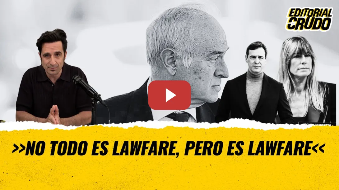 Embedded thumbnail for T2X138 No todo es lawfare, pero es lawfare #editorialcrudo