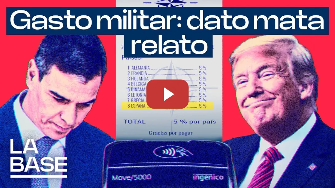 Embedded thumbnail for La Base 5x162 | ¿Cuál es la verdad sobre el aumento del gasto militar?