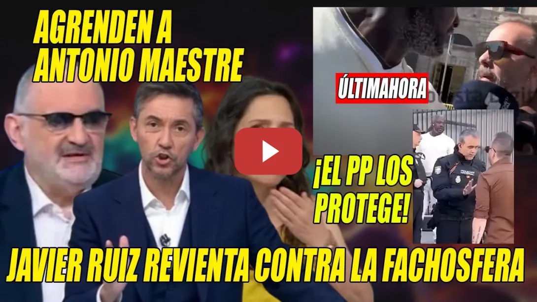 Embedded thumbnail for Bertrand Ndongo AGREDE a Antonio Maestre💢Javier Ruiz, Losada y Nebot ESTALLAN💢¡El PP los PROTEGE!