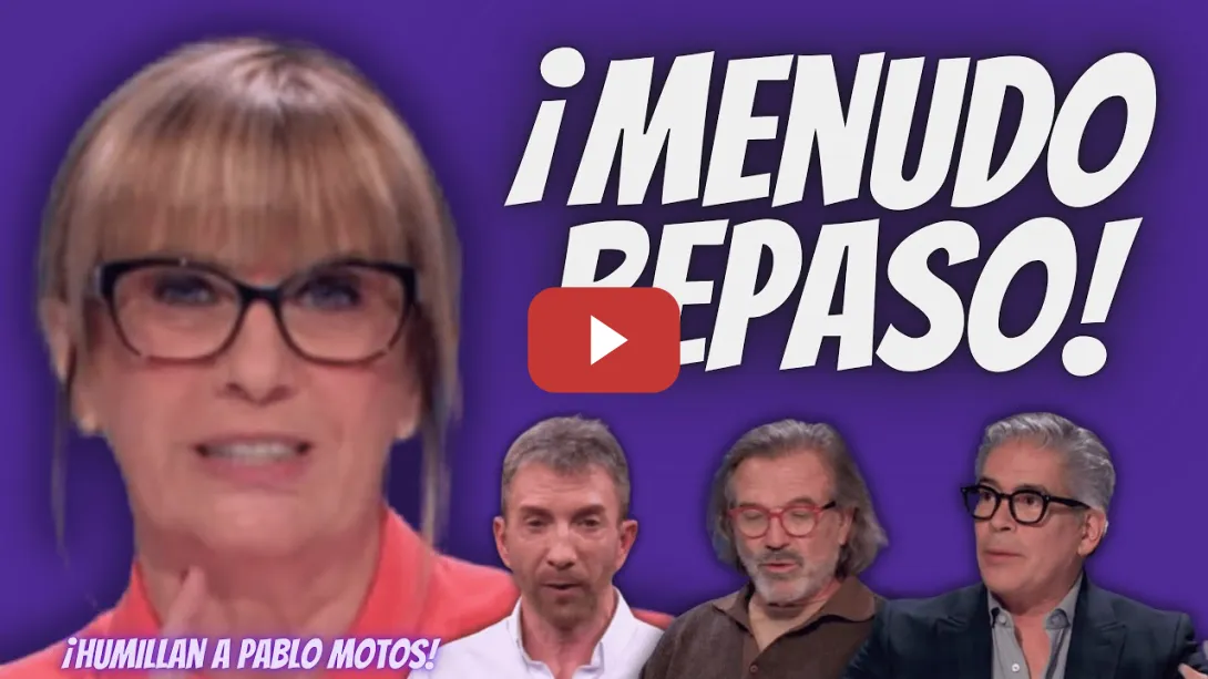 Embedded thumbnail for Gemma Nierga “DESTROZA” a Pablo Motos en 59 sg - ¡MENUDA HUMILLACIÓN!, ¡Todos PREFIEREN a Broncano!.