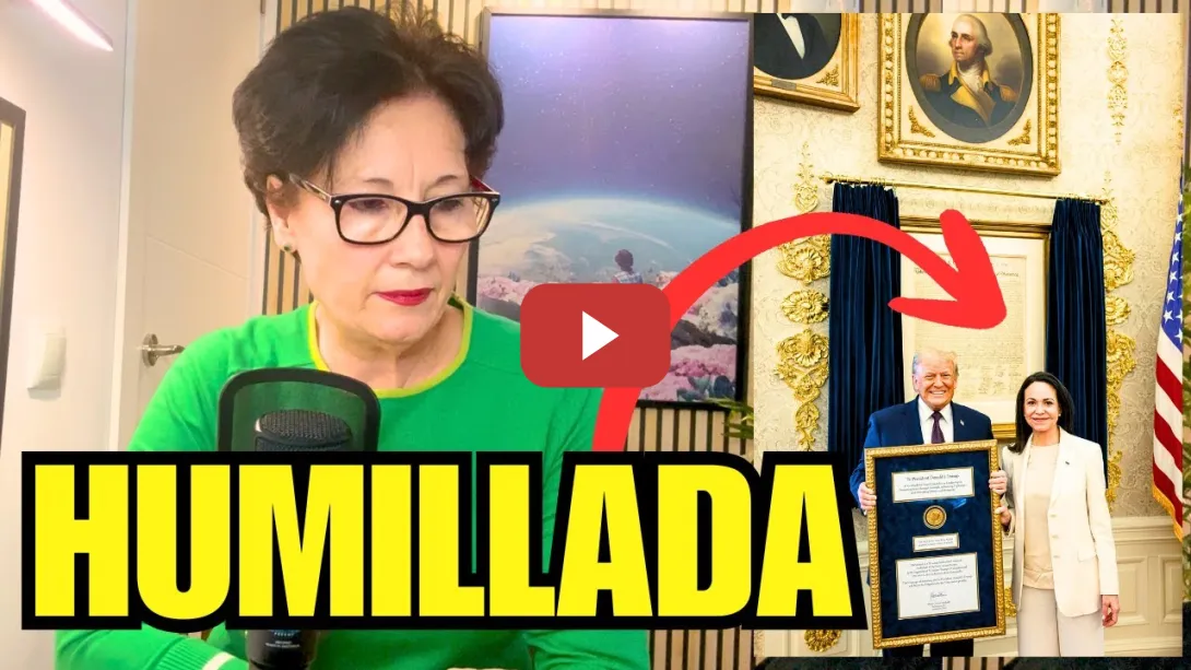 Embedded thumbnail for MARÍA CORINA SE ARRASTRA ANTE DONALD TRUMP