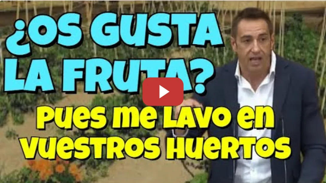 Embedded thumbnail for Emilio Delgado responde al PP  &quot;Me lavo en vuestros Huertos&quot;