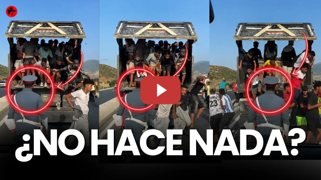 Embedded thumbnail for El vídeo que hace sospechar que lo de CEUTA estaba CLARAMENTE ORGANIZADO