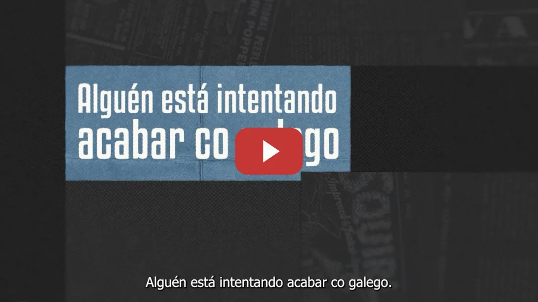 Embedded thumbnail for Alerta! Alguén está intentando acabar co galego...