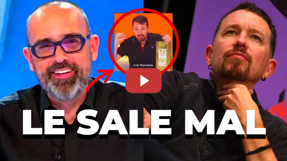 Embedded thumbnail for Risto Mejide intenta ridiculizar a Pablo Iglesias por promocionar aceite de Marinaleda y le sale mal