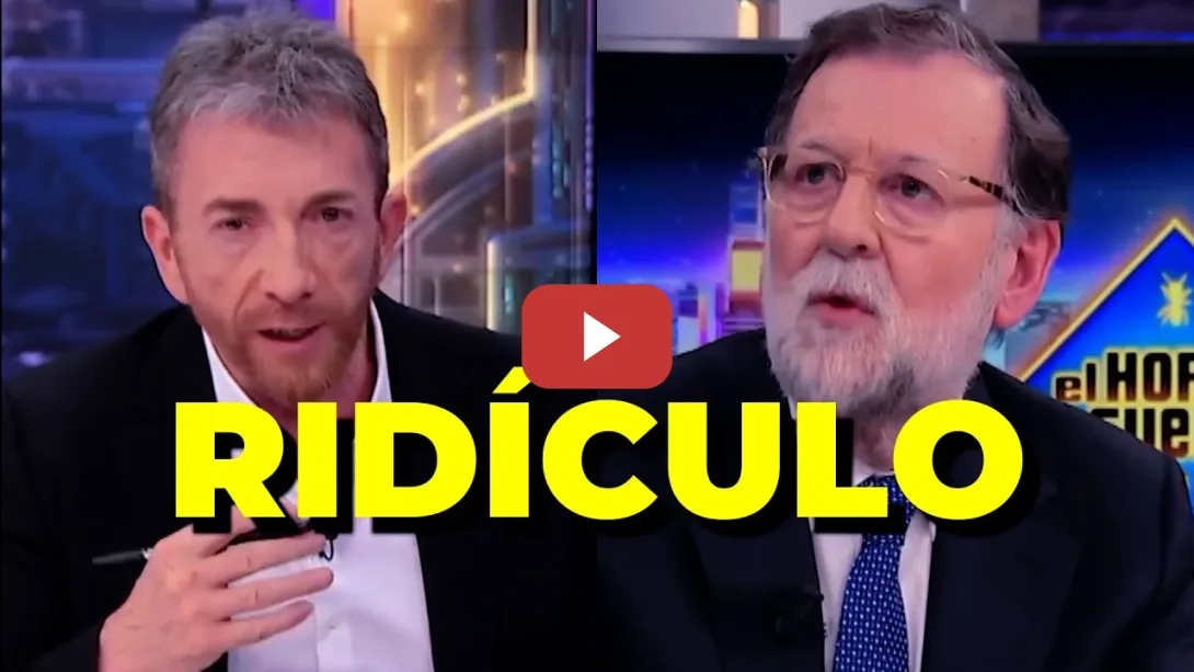 Embedded thumbnail for Pablo Motos y Mariano Rajoy hacen el ridículo en El Hormiguero hablando de la vivienda