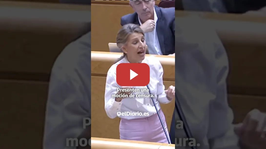 Embedded thumbnail for Yolanda Díaz reta al PP a presentar una moción de censura