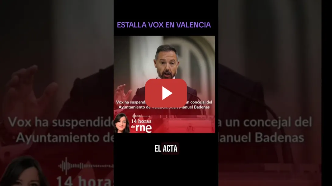 Embedded thumbnail for ESTALLA VOX EN VALENCIA: el PP se queda en minioría