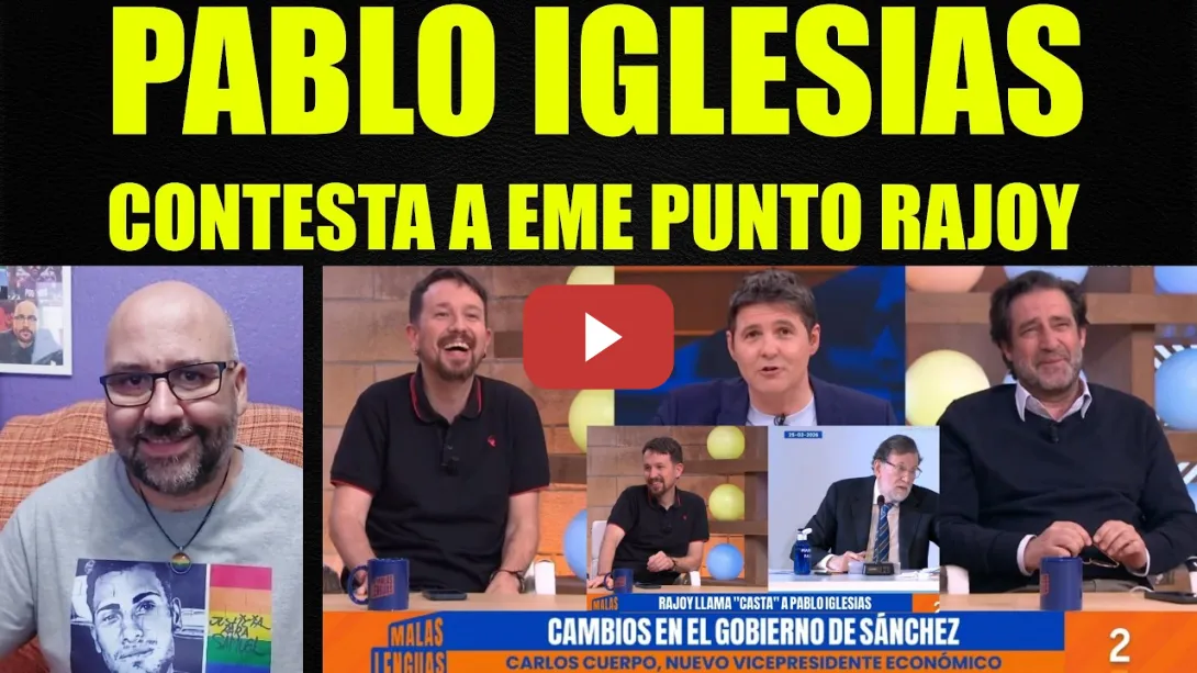 Embedded thumbnail for Pablo Iglesias contesta a EME PUNTO RAJOY y habla de los decretos del Gobierrno.