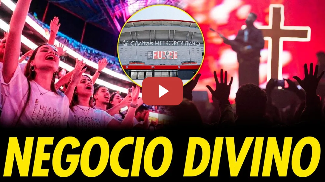 Embedded thumbnail for ACTO MASIVO EVANGÉLICO EN EL METROPOLITANO ¿QUÉ HAY DETRÁS DEL AUGE PENTECOSTAL EN ESPAÑA?