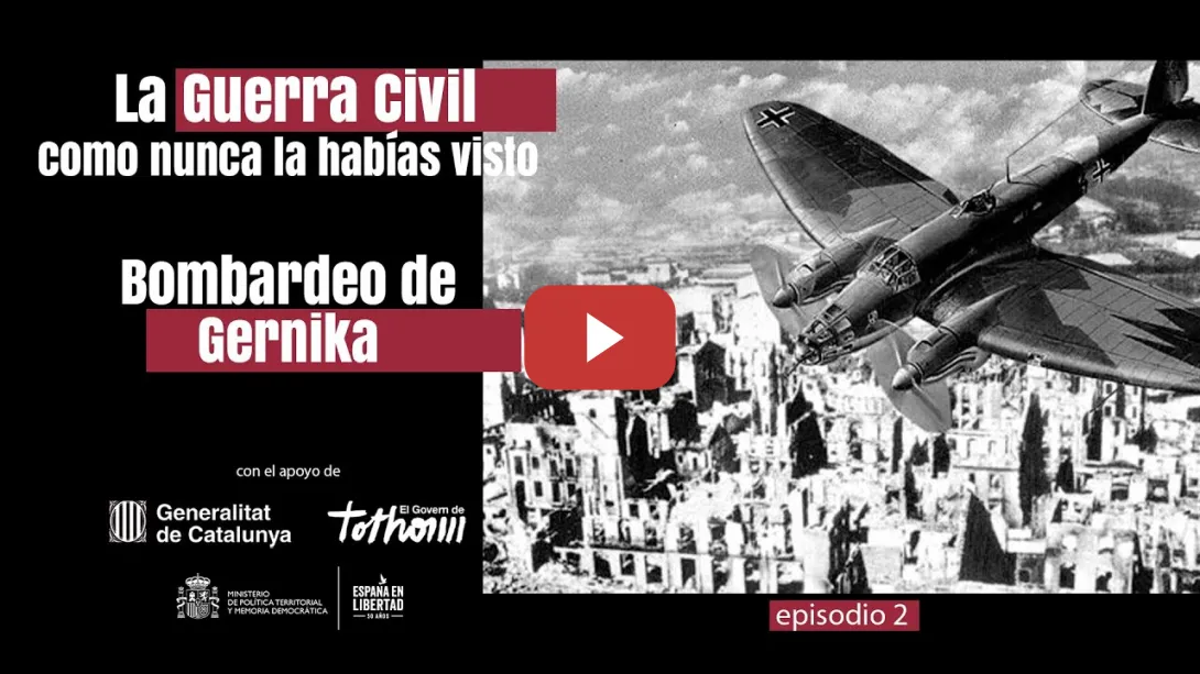 Embedded thumbnail for El día en que el Árbol de Gernika amaneció bajo la bandera enemiga: las imágenes inéditas del horror