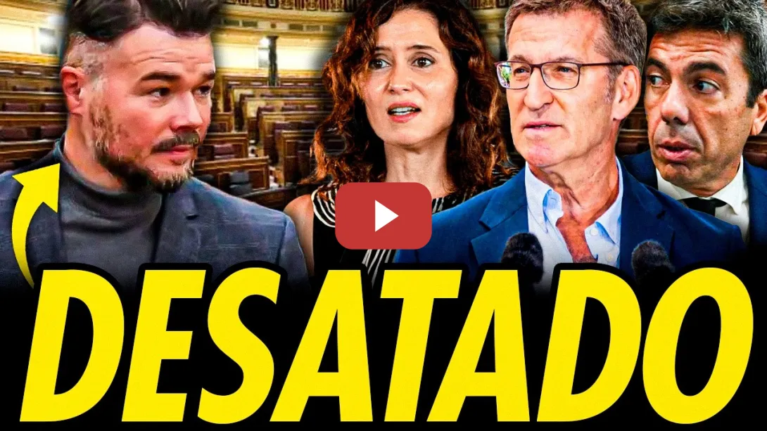 Embedded thumbnail for GABRIEL RUFIÁN NO DEJA TÍTERE CON CABEZA