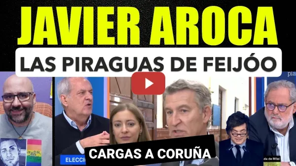 Embedded thumbnail for Javier Aroca. El Presidente del Senado actúa con deslealtad ante los insultos de Milei. A Coruña.
