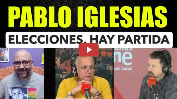 Embedded thumbnail for Adelanto Elecciones. Pablo Iglesias. Hay partida gracias a los movimientos sociales con vivienda.