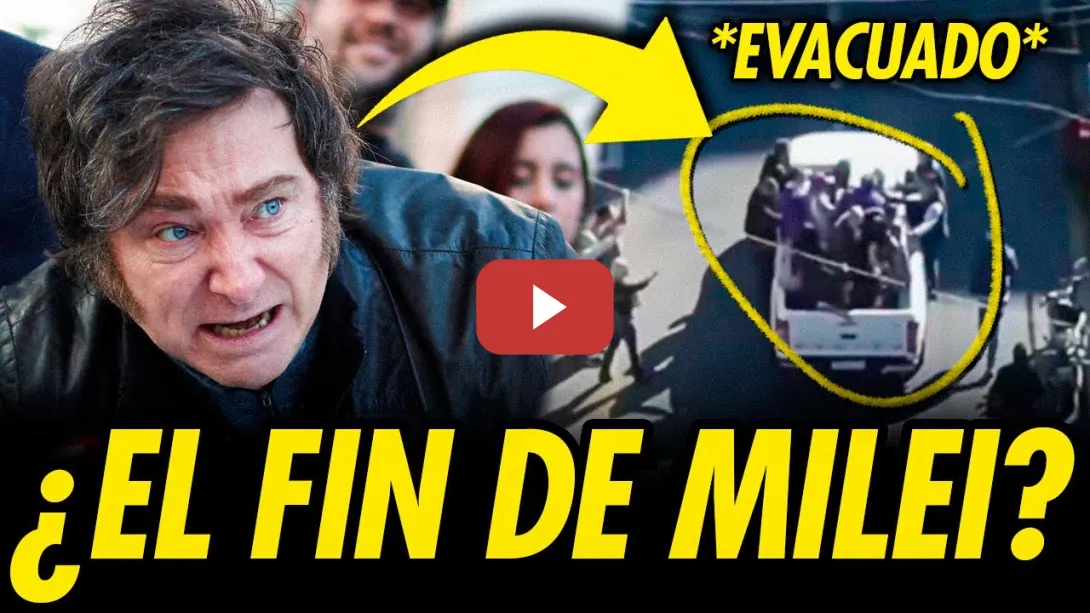 Embedded thumbnail for TIENEN QUE SALIR HUYENDO. EL FIN DE MILEI Y KARINA: MÁS DENUNCIAS Y AUDIOS PRUEBAS DE CORRUPCIÓN.