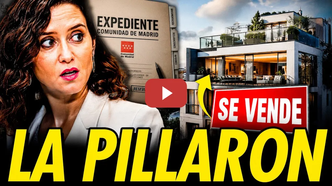 Embedded thumbnail for AYUSO VENDE EL ÁTICO DE LUJO CUANDO DESCUBREN EL TINGLADO