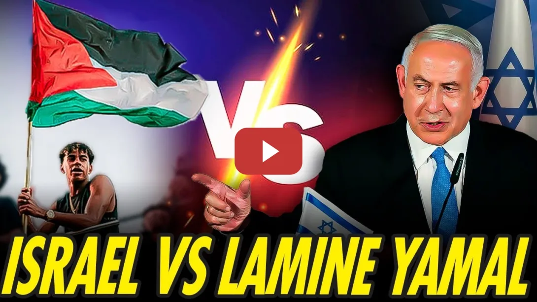 Embedded thumbnail for ISRAEL DENUNCIA A LAMINE YAMAL POR DIFUNDIR ODIO AL ONDEAR UNA BANDERA DE PALESTINA