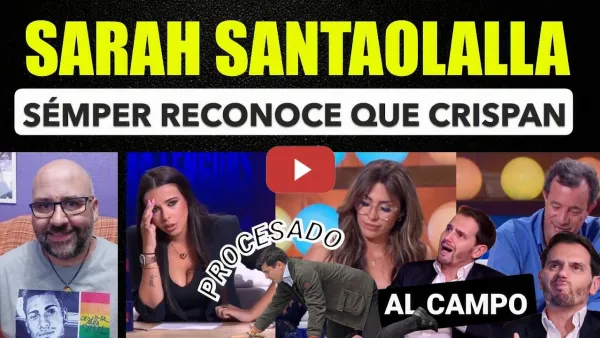 Embedded thumbnail for Sarah Santaolalla, Borja Sémper reconoce que su estrategia es crispar. Albert Rivera manda al campo,