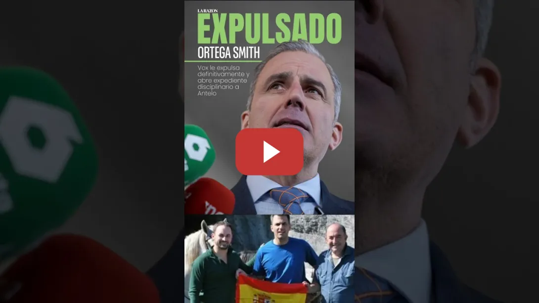 Embedded thumbnail for ABASCAL EXPULSA A ORTEGA SMITH Y VOX FALSIFICA LA FIRMA DE ANTELO