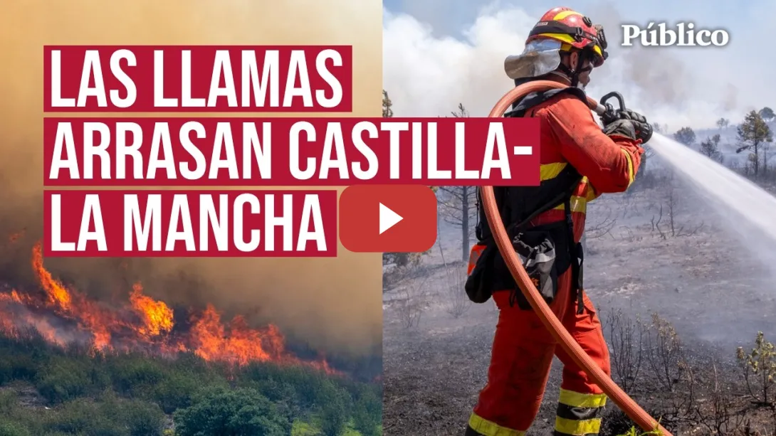Embedded thumbnail for INCENDIO LA MIERLA | Las llamas dirección Castilla y León con más de 30.000 hectáreas quemadas