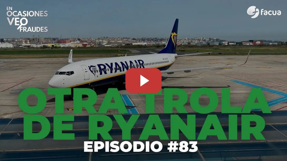 Embedded thumbnail for OTRA TROLA DE RYANAIR | EN OCASIONES VEO FRAUDES