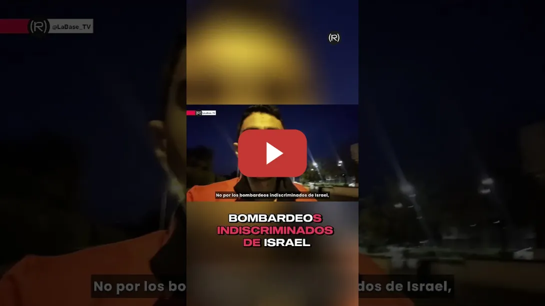 Embedded thumbnail for Pura emoción: el mensaje de un periodista palestino sobre el mundial #canalred #labase #gaza #cup