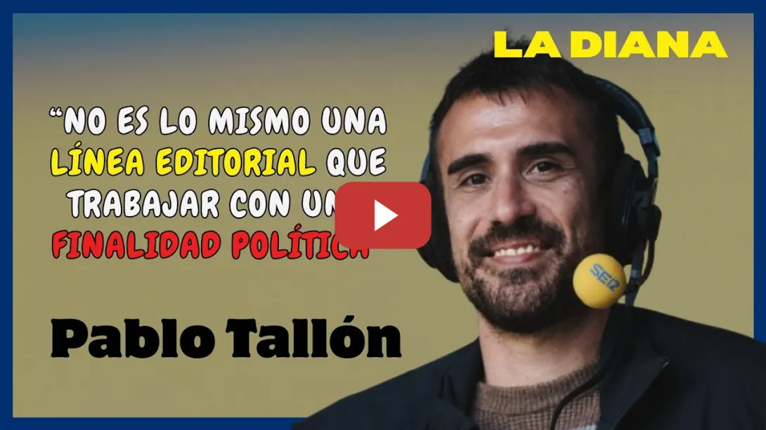 Embedded thumbnail for La Diana 2X32 | Pablo Tallón, periodista: “Vito Quiles hace de cuñado, no de periodista mordaz”