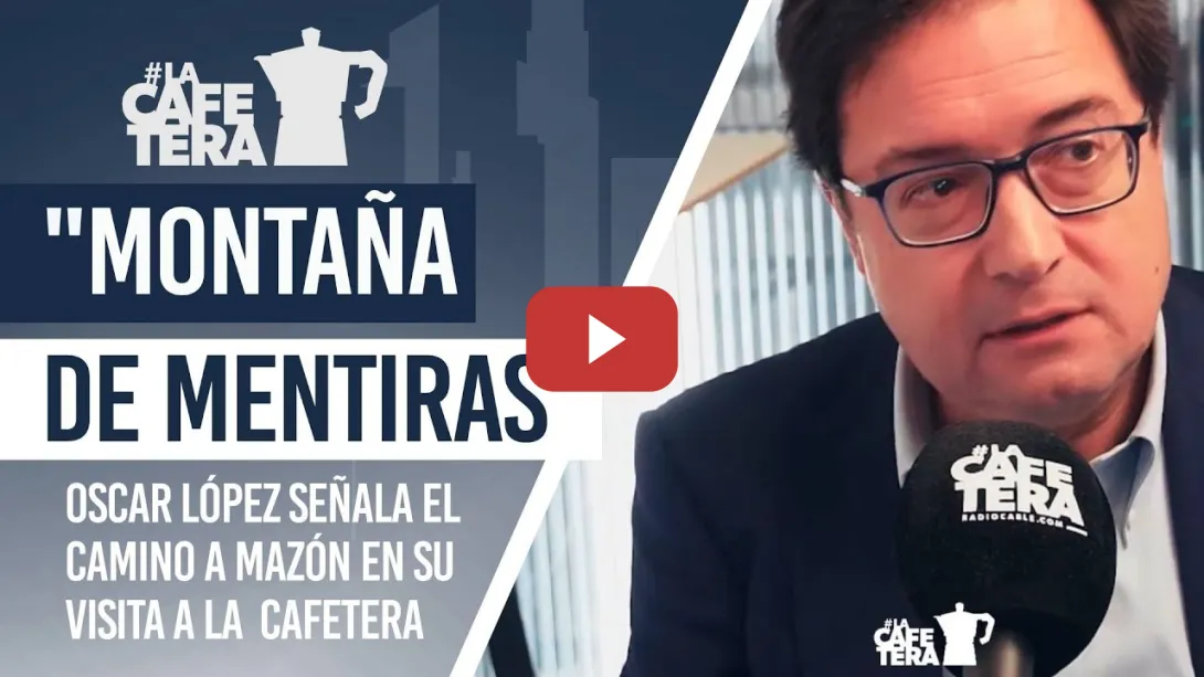 Embedded thumbnail for Hoy en La Cafetera @oscarlopeztwit ministro de Transformación digital y de la Función Pública