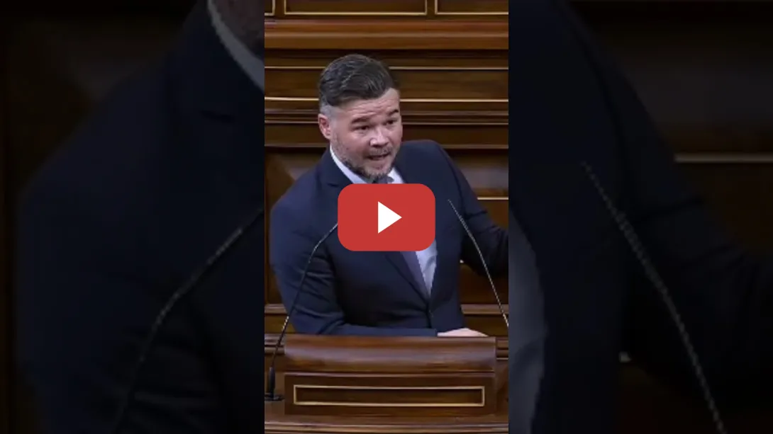 Embedded thumbnail for Gabriel Rufián le da a Junts 300 mensajes de catalanes indignados con su voto a favor de desahuciar