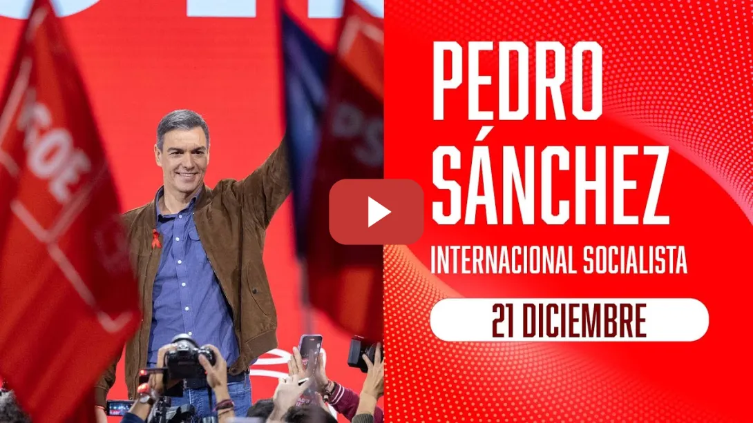 Embedded thumbnail for Pedro Sánchez en la apertura del Consejo Mundial de la Internacional Socialista
