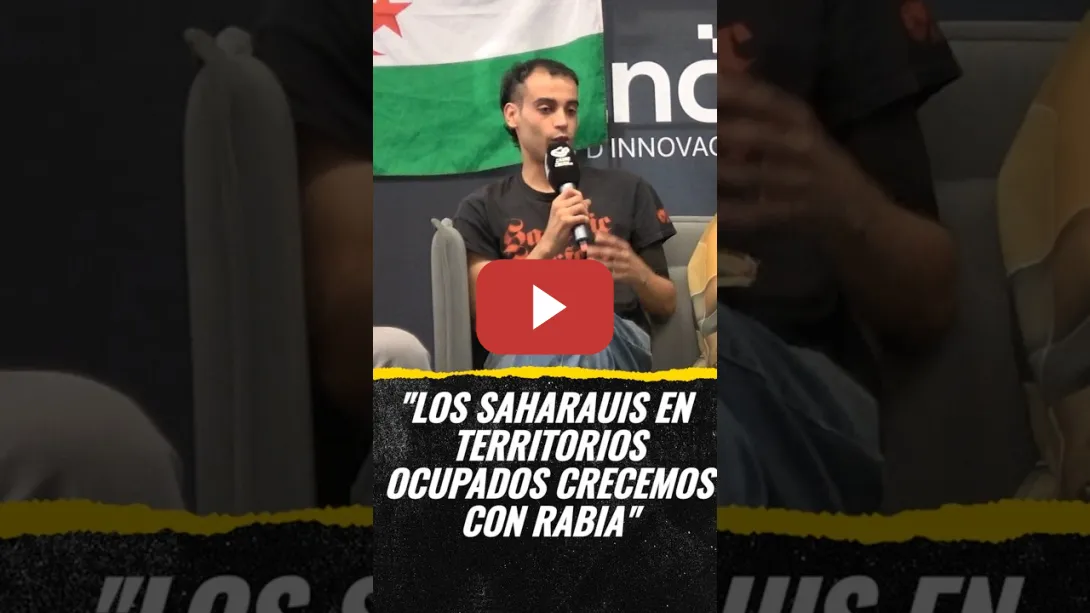 Embedded thumbnail for "Los saharauis en territorios ocupados crecemos con rabia" (CARNE CRUDA)
