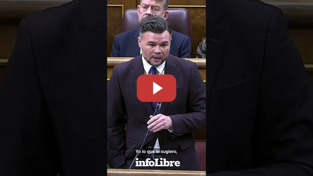 Embedded thumbnail for Rufián exige a Sánchez que saque la comida y la vivienda del &quot;mercado especulativo&quot;