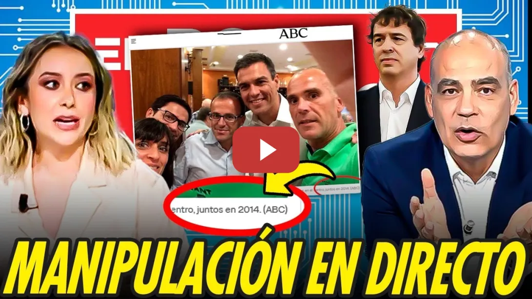 Embedded thumbnail for MANIPULACIÓN DE NACHO ABAD SOBRE EL JUICIO AL HERMANO DE PEDRO SÁNCHEZ