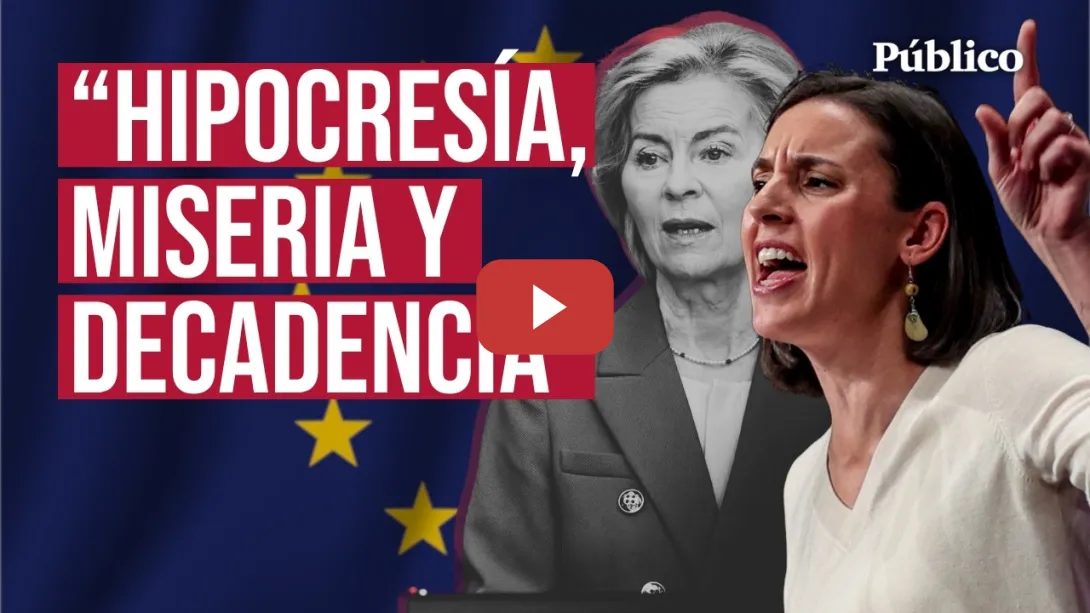 Embedded thumbnail for Los mejores discursos de IRENE MONTERO en la UE: "Dejen de ayudar a Israel a cometer este genocidio"