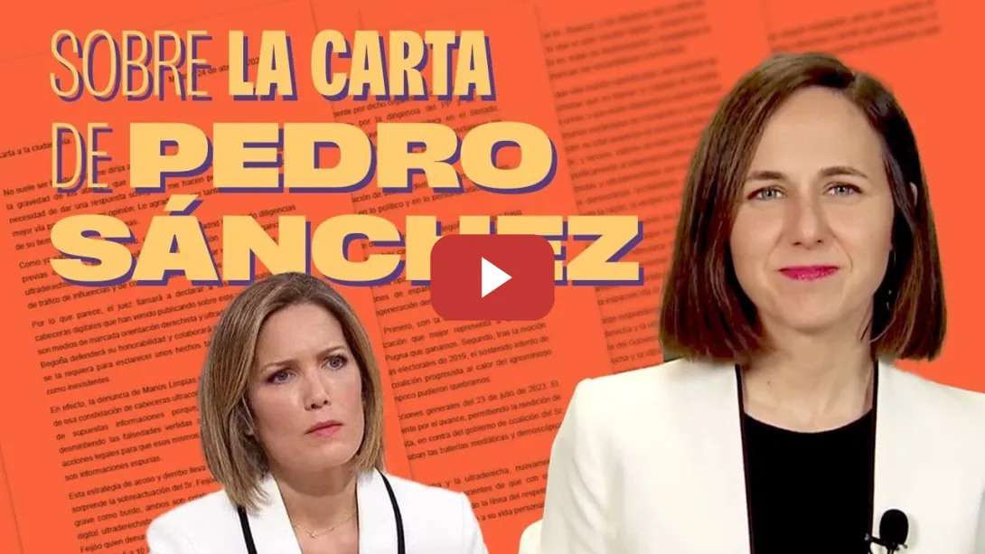 Embedded thumbnail for Ione Belarra en RTVE habla sobre la CARTA de Pedro Sánchez.