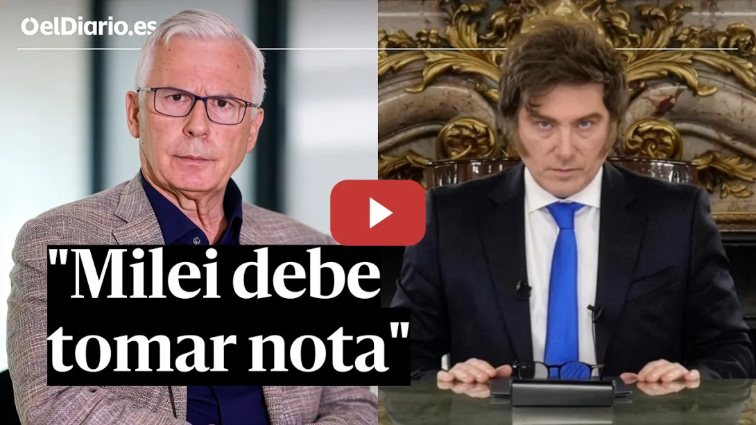 Embedded thumbnail for El mensaje de Baltasar Garzón tras la histórica manifestación en Argentina