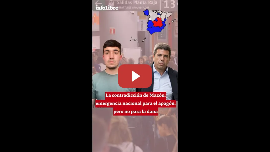 Embedded thumbnail for La contradicción de Mazón: dana no, apagón sí