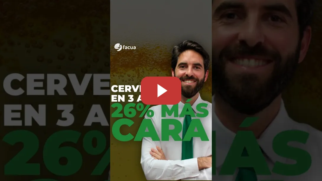 Embedded thumbnail for CERVEZA: EN TRES AÑOS ES UN 26% MÁS CARA