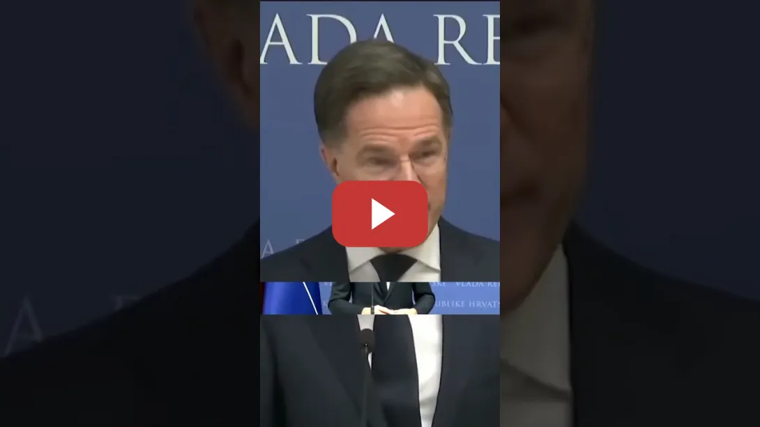 Embedded thumbnail for Mark Rutte el SG de la OTAN es el lamebotas de Trump