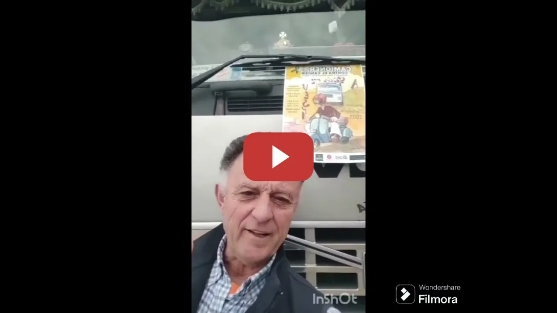 Embedded thumbnail for Nueva campaña del MAESTRO Juan Pérez Luque y Camioneros contra el cáncer.