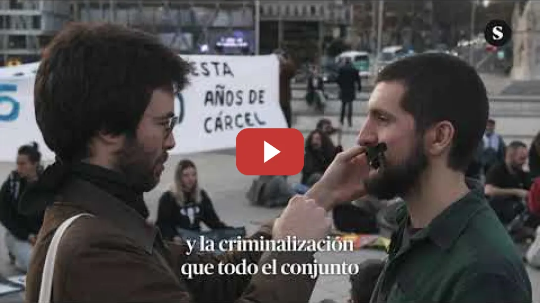 Embedded thumbnail for 📢Concentración de movimientos sociales de Madrid contra la criminalización de la protesta