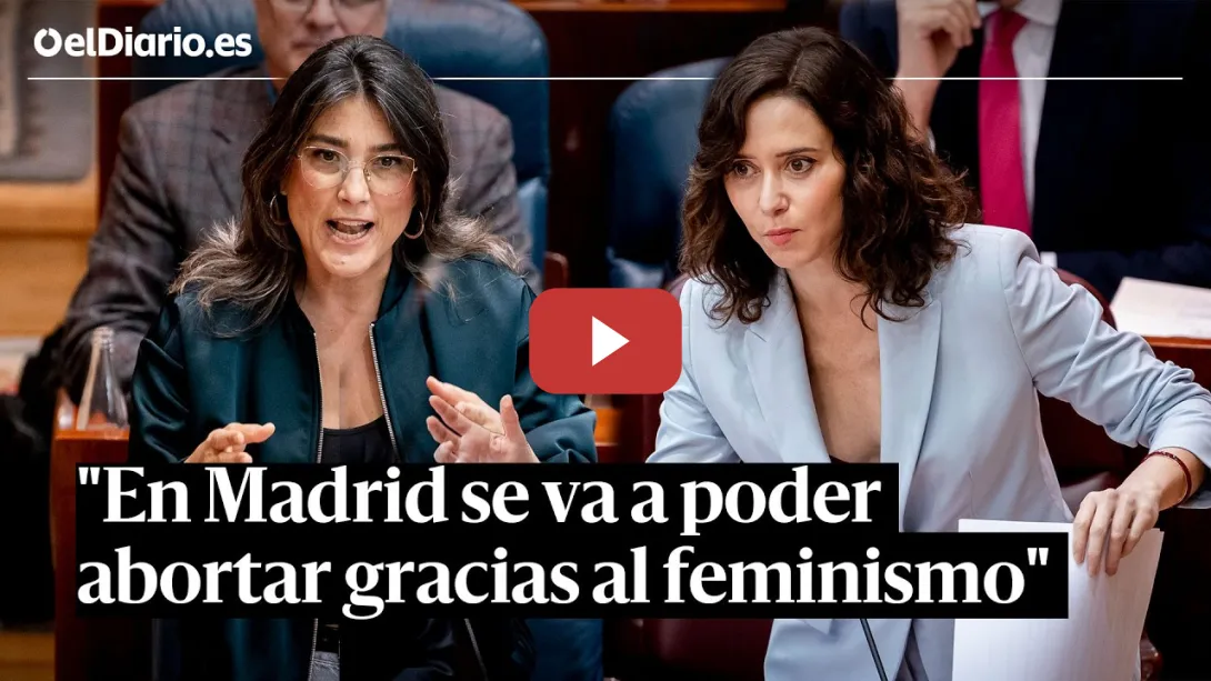 Embedded thumbnail for Ayuso, sobre el aborto: “¿No les da pena ver a España tan envejecida?”