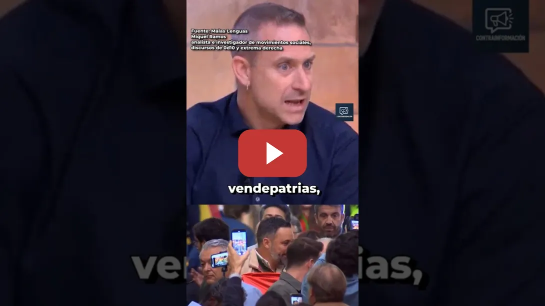Embedded thumbnail for MIQUEL RAMOS AVISA 🚨: "Vox no tiene problema en vender el país a otras potencias"