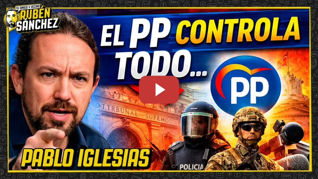 Embedded thumbnail for Pablo Iglesias revela cómo el PP controla el Estado aunque no gobierne